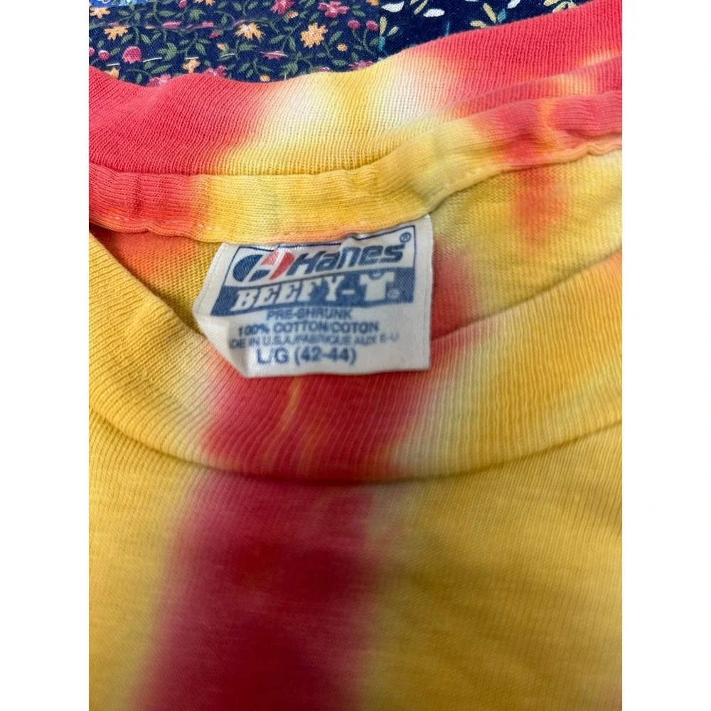 Vintage 1992 Lithuania Olympic Basketball Team Grateful Dead T Shirt Size XL - Picture 5 of 9